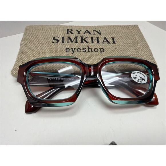 Peepers + Ryan Simkhai Reading Glasses Cheaters 3.00 Blue Light Women’s New main image 5